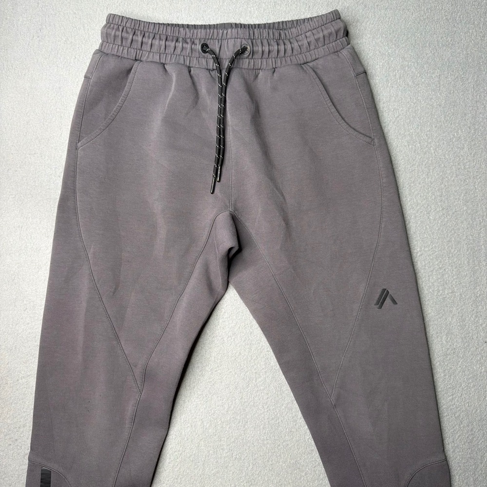 Alphalete Jogger Pants Mens Small Gray Tapered Training Sweatpants 2029